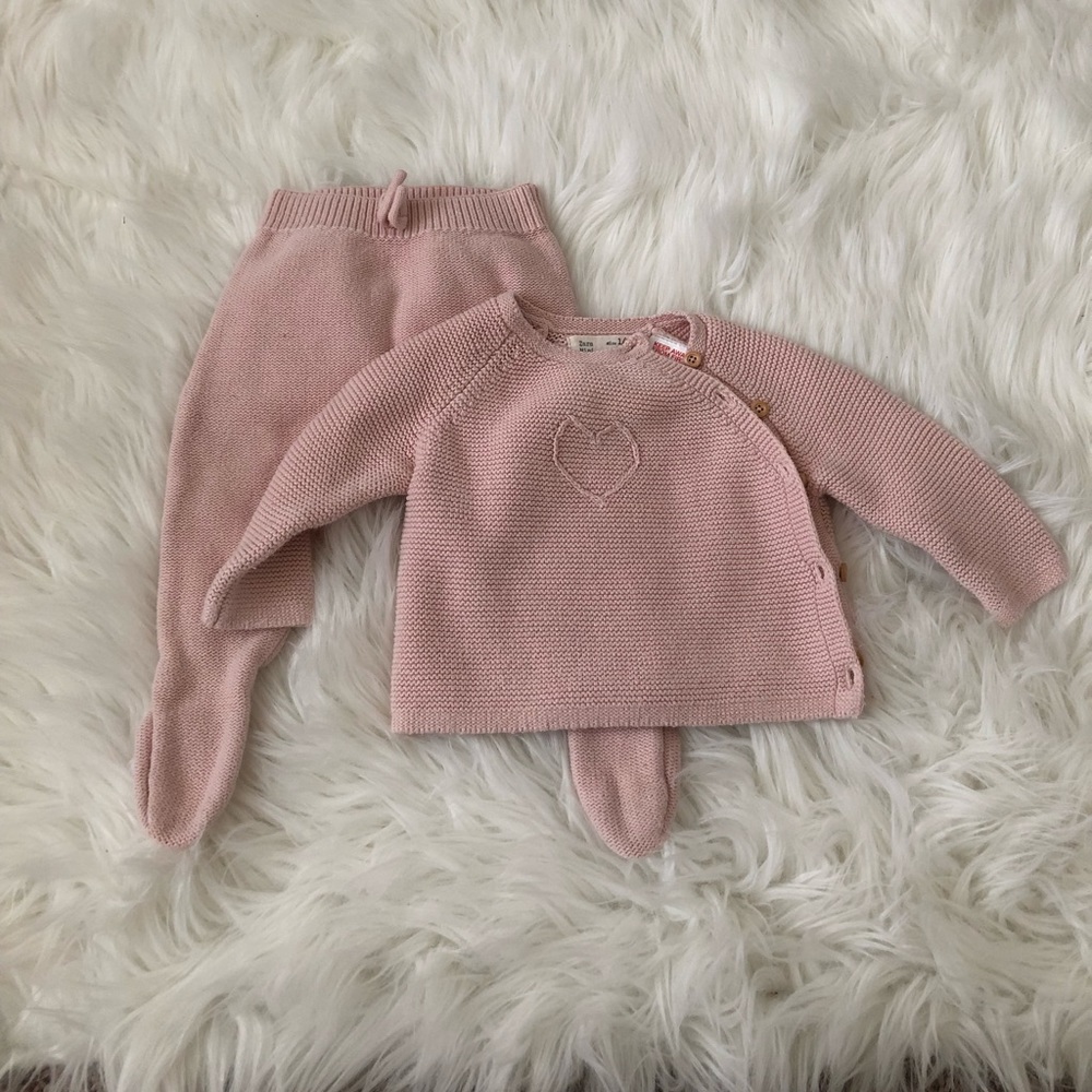 Zara knitted outfit